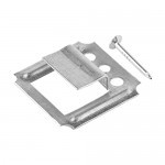 Кляймер Stella для МДФ панелей 20х22х2 мм, 100 шт/упак Кляймер Stella для МДФ панелей 20х22х2 мм, 100 шт/упак