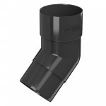 Колено Трубы 108° ТехноНИКОЛЬ Черный