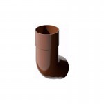 Колено трубы 135 градусов ТехноНиколь/Verat 125/82 мм Ral 8017 коричневый, шт Колено трубы 135 градусов ТехноНиколь/Verat 125/82 мм Ral 8017 коричневый, шт