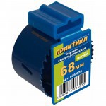 Коронка биметаллическая Практика Профи по металлу, пластику, дереву, ГКЛ D68 мм, шт Коронка биметаллическая Практика Профи по металлу, пластику, дереву, ГКЛ D68 мм, шт