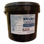 Краска Акрилон ВД-АК 101 фасадная водно-дисперсионная акриловая, база, 15 кг/ 10 л, шт