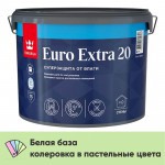 Краска Tikkurila/Tikkivala Euro Extra 20 для влажных помещений полуматовая, База А, 9 л, шт Краска Tikkurila/Tikkivala Euro Extra 20 для влажных помещений полуматовая, База А, 9 л, шт