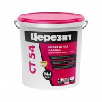 Краска Церезит CT 54 фасадная силикатная для системы MW и PPS, база А, 15 л, шт Краска Церезит CT 54 фасадная силикатная для системы MW и PPS, база А, 15 л, шт