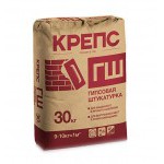 Штукатурка гипсовая КРЕПС ГШ для ручного и машинного нанесения 30 кг, шт Штукатурка гипсовая КРЕПС ГШ для ручного и машинного нанесения 30 кг, шт
