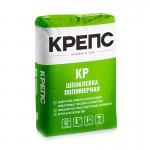 Шпаклевка полимерная КРЕПС КР финишная супербелая, слой до 3 мм, 20 кг, шт Шпаклевка полимерная КРЕПС КР финишная супербелая, слой до 3 мм, 20 кг, шт