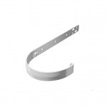 Кронштейн желоба металлический ТехноНиколь/Verat 125/82 мм Ral 9003 белый, шт