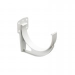 Кронштейн желоба пластиковый Docke Premium 120/86 мм Ral 9003 пломбир, шт