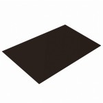 Лист плоский ПЭ в пленке Ral 8017 шоколадно-коричневый 0,4 мм 1250х2000 мм, шт Лист плоский ПЭ в пленке Ral 8017 шоколадно-коричневый 0,4 мм 1250х2000 мм, шт