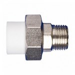 Муфта комбинированная разъемная (американка) PPRC с НР D25-3/4 MeerPlast, шт