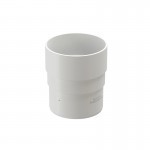 Муфта соединительная Docke Premium 120/86 мм Ral 9003 пломбир, шт