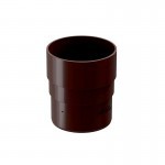 Муфта соединительная Docke Premium 120/86 мм Ral 8019 шоколад, шт