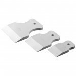 Набор резиновых шпателей Stayer MASTER 1027-H3 белые, 40, 60 и 80 мм, упак