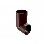 Наконечник Docke Premium 120/86 мм Ral 8019 шоколад, шт