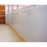 Панель ПВХ белая глянцевая 2700х250х8 мм, шт