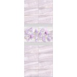 Панель ПВХ Крокус с глиттером серебро 2700х250х8 мм, 12 шт/упак