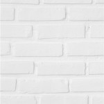 Панель ПВХ Белый кирпич 2700х250х9 мм, 10 шт/упак