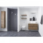 Панель ПВХ Белый кирпич 2700х250х9 мм, 10 шт/упак