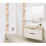 Панель ПВХ Морской бриз фон 2700х250х9 мм, 10 шт/упак