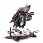 Пила торцовочная комбинированная Зубр 1500 Вт ЗПТК-210-1500