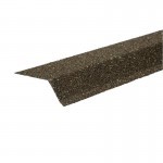 Планка карнизная с гранулятом, коричнево-зеленый 75х50х5 мм, 1,25 м, шт Планка карнизная с гранулятом, коричнево-зеленый 75х50х5 мм, 1,25 м, шт