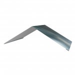 Конек плоский оцинкованный 0,4 мм 150х150х2000 мм, шт