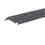 Планка примыкания с гранулятом, графитовый 20х45х15х10 мм, 1,25 м, шт Планка примыкания с гранулятом, графитовый 20х45х15х10 мм, 1,25 м, шт