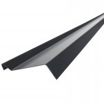 Планка примыкания полиэстер RAL 7024 темно-серая 20х45х15х10 мм, 2 м, шт