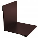 Угол внутренний ПЭ Ral 8017 шоколадно-коричневый 0,45 мм 50х50х2000 мм, шт Угол внутренний ПЭ Ral 8017 шоколадно-коричневый 0,45 мм 50х50х2000 мм, шт