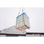 Газобетонный блок Пораблок перегородочный D500 625х100х250 мм (128 шт/под; 2 м3/под), поддон