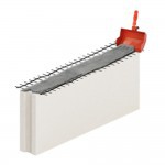 Силикатный блок Поревит СППо-80 498х80х248 мм для перегородок, 48 шт/0,48 м3/поддон 