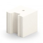 Силикатный блок Поревит СБПу-250 250х250х250 мм для внешних стен, 48 шт/0,75 м3/поддон