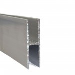 Профиль соединительный Н-образный для грядок 8х500 мм (2 шт/упак), упак Профиль соединительный Н-образный для грядок 8х500 мм (2 шт/упак), упак