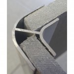 Профиль соединительный угловой для грядок 10х500 мм (4 шт/упак), упак