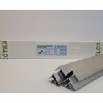 Профиль соединительный угловой для грядок 8х500 мм (4 шт/упак), упак