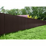 Профнастил С-8 ПЭ Ral 8017 шоколадно-коричневый ТУ 0,4 мм 1200х1500 мм, шт