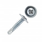 Саморез с прессшайбой сверло 4,2х13 мм оцинкованный, кг