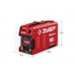 Инверторный сварочный аппарат Зубр 160 А Red Machine, СА-160 