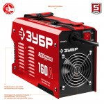 Инверторный сварочный аппарат Зубр 160 А Red Machine, СА-160 
