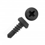 Саморез по металлу Стройбат сверло 3,5х9,5 мм металл-металл, 1000 шт/упак