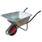 Тачка строительная одноколесная, грузоподъемность 200 кг, объем 90 л, шт Тачка строительная одноколесная, грузоподъемность 200 кг, объем 90 л, шт