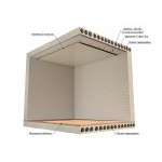 Теплозвукоизолирующий мат Шуманет-Термо ЭКО,1,2х7,5 м, толщина 25 мм, шт