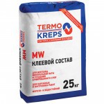 Штукатурно-клеевая смесь TERMOKREPS MW для минеральной ваты 25 кг, шт Штукатурно-клеевая смесь TERMOKREPS MW для минеральной ваты 25 кг, шт