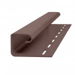 Профиль J ТехноНиколь Оптима Каштан 3 м, 40 шт/упак