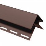 Угол наружный ТехноНиколь Оптима 50 Каштан 3 м, 11 шт/упак