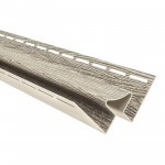 Угол внутренний ТехноНиколь Фактур Кедр 3 м, 10 шт/упак