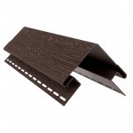 Угол наружный ТехноНиколь Фактур Орех 3 м, 12 шт/упак