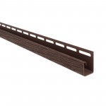 Профиль J ТехноНиколь Фактур Орех 3 м, 20 шт/упак