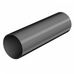 Труба водосточная 3000 мм ТехноНиколь Оптима 120/80 мм Ral 7024 серый, шт Труба водосточная 3000 мм ТехноНиколь Оптима 120/80 мм Ral 7024 серый, шт