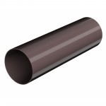 Труба водосточная 3000 мм ТехноНиколь Оптима 120/80 мм Ral 8019 темно-коричневый, шт Труба водосточная 3000 мм ТехноНиколь Оптима 120/80 мм Ral 8019 темно-коричневый, шт