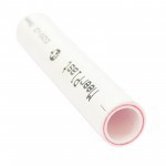 Труба полипропиленовая MeerPlast 20х2,8 мм 2 м армированная стекловолокном PN20 SDR 7,4, шт